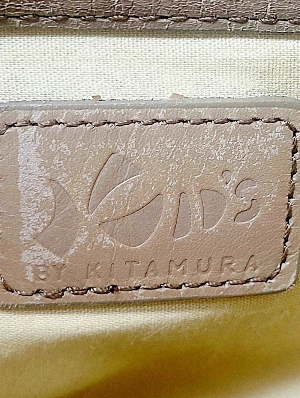 Kitamura Leather Hobo Bag